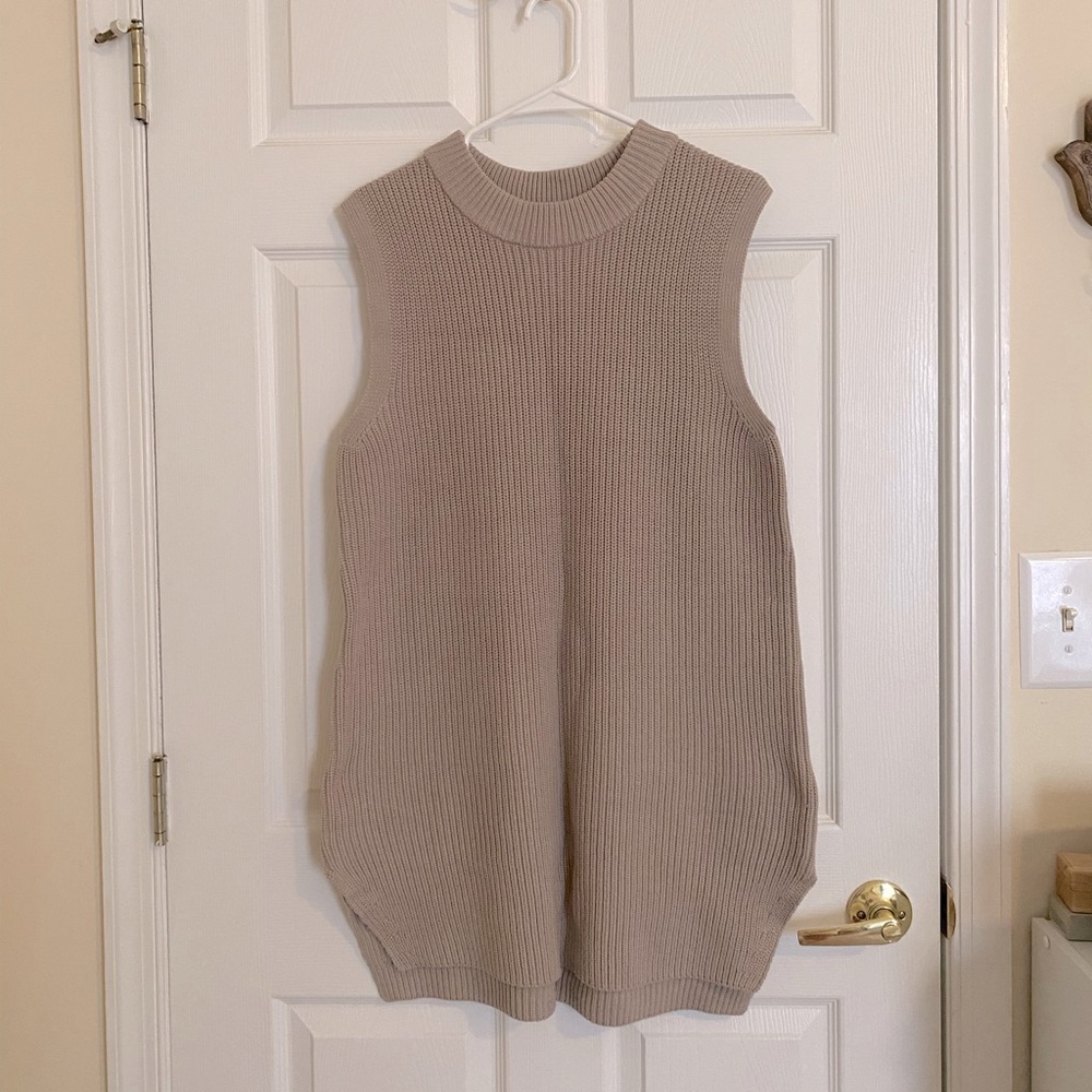 H&M Cableknit Tunic Sweater